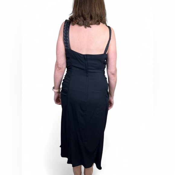 Dolce & Gabbana Black Sable calf length dress - Picture 5 of 8